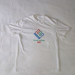 White Enron Summer Internship 1997 T-Shirt
